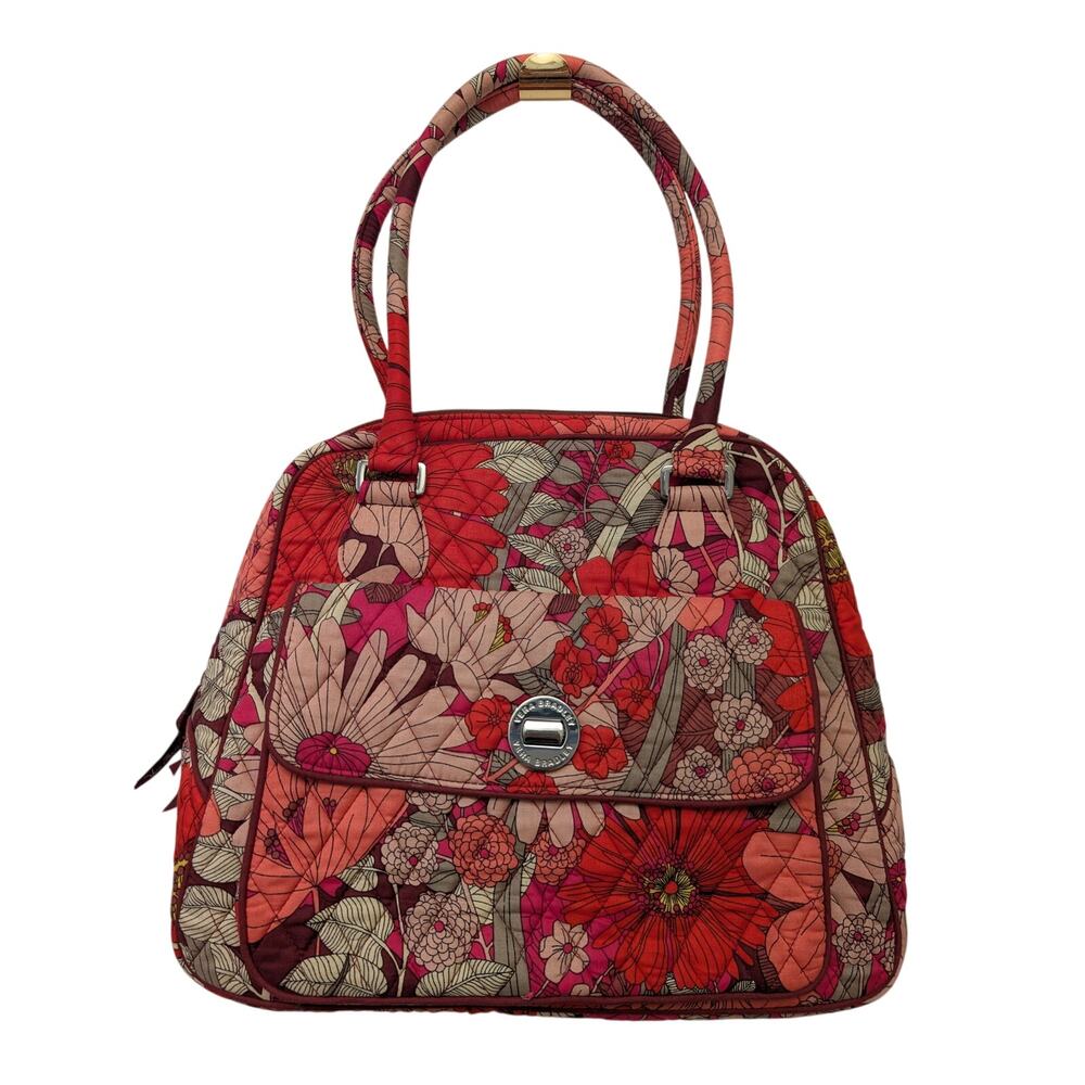 Vera Bradley Bohemian Bloom Floral Handbag Purse Botantical Boho‎ Vacation